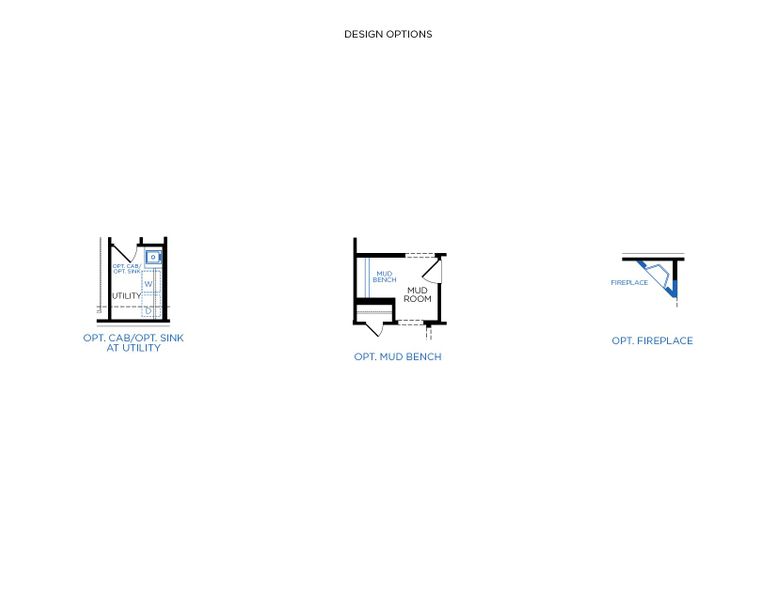 2D floor plan layout for the Venice by Tricoast Homes in River Ranch 55', Dayton, TX (Image 8). 2D floor plan layout for the Venice by Tricoast Homes in River Ranch 55', Dayton, TX (Image 8).
