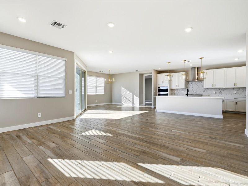 Spacious, unfurnished interior of a new home in Blossom Rock Reserve Series, Apache Junction (Image 10). Spacious, unfurnished interior of a new home in Blossom Rock Reserve Series, Apache Junction (Image 10).