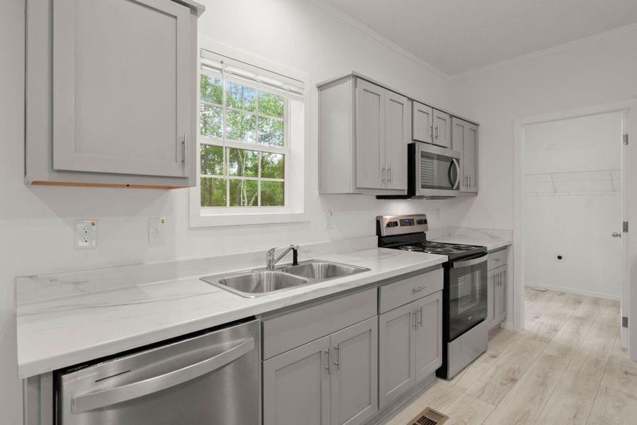 Furnished interior view inside a new home in , Cottageville (Image 7).