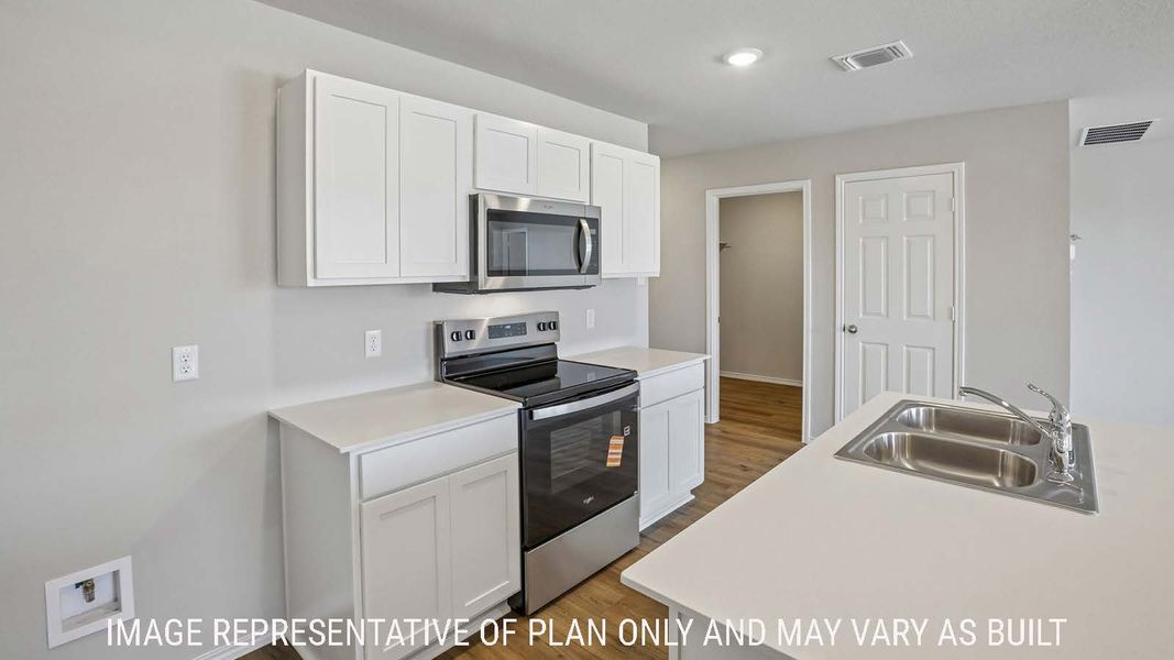 Furnished interior view inside a new home in Eastern Wells, Jarrell (Image 6).