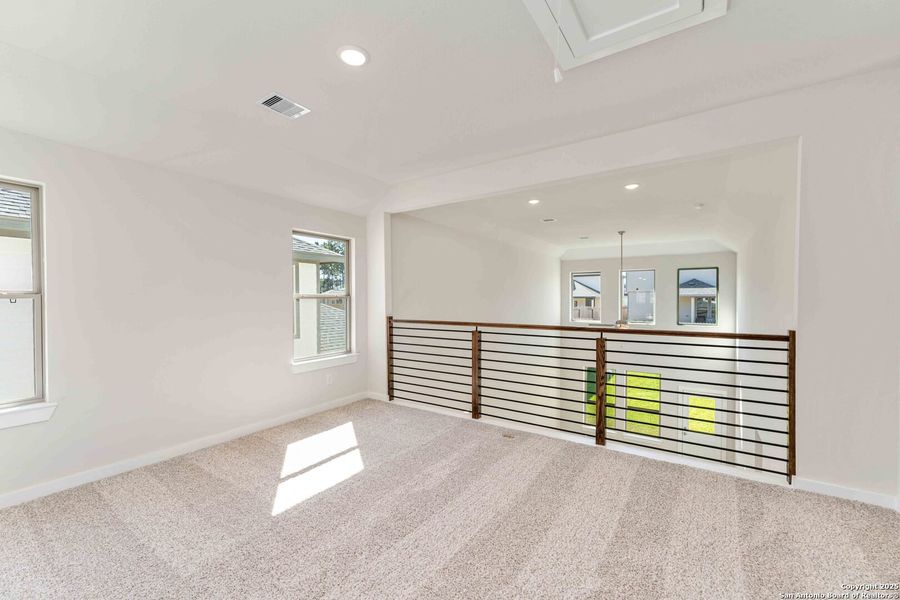 Spacious, unfurnished interior of a new home in Katzer Ranch, Converse (Image 15). Spacious, unfurnished interior of a new home in Katzer Ranch, Converse (Image 15).