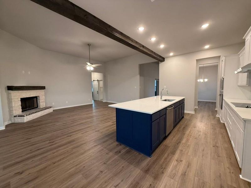 Furnished interior view inside a new home in Parker Heights, Valley View (Image 7). Furnished interior view inside a new home in Parker Heights, Valley View (Image 7).