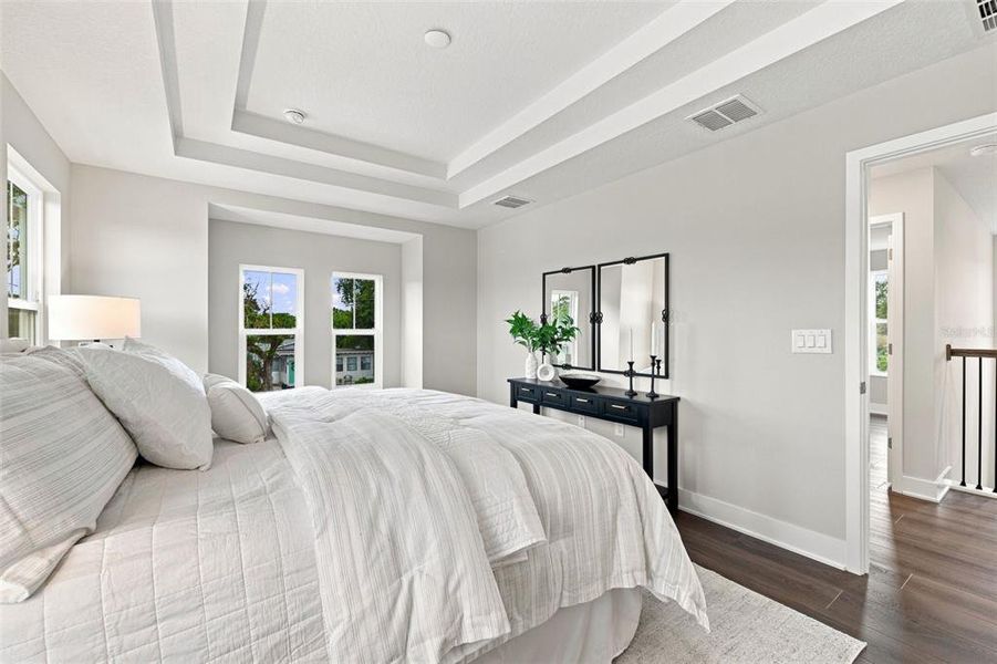 Furnished interior view inside a new home in , St. Petersburg (Image 9).