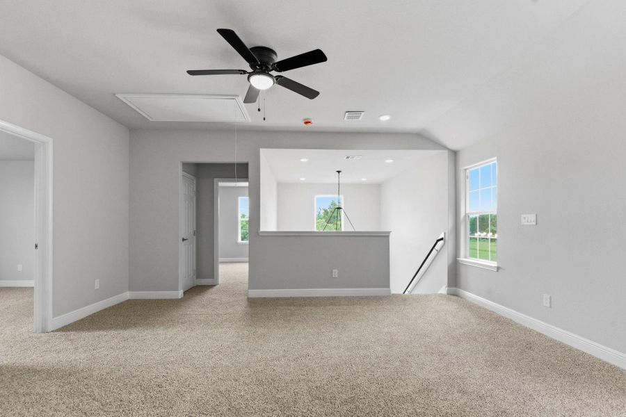 Spacious, unfurnished interior of a new home in , Cleveland (Image 42). Spacious, unfurnished interior of a new home in , Cleveland (Image 42).