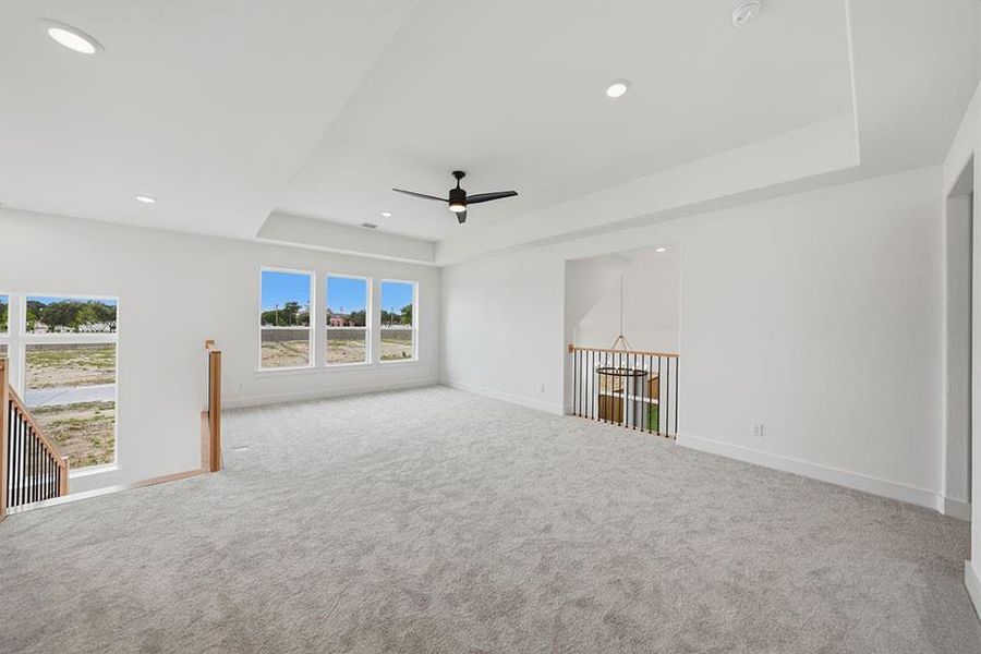 Spacious, unfurnished interior of a new home in Custer Ridge Estates, Allen (Image 28). Spacious, unfurnished interior of a new home in Custer Ridge Estates, Allen (Image 28).