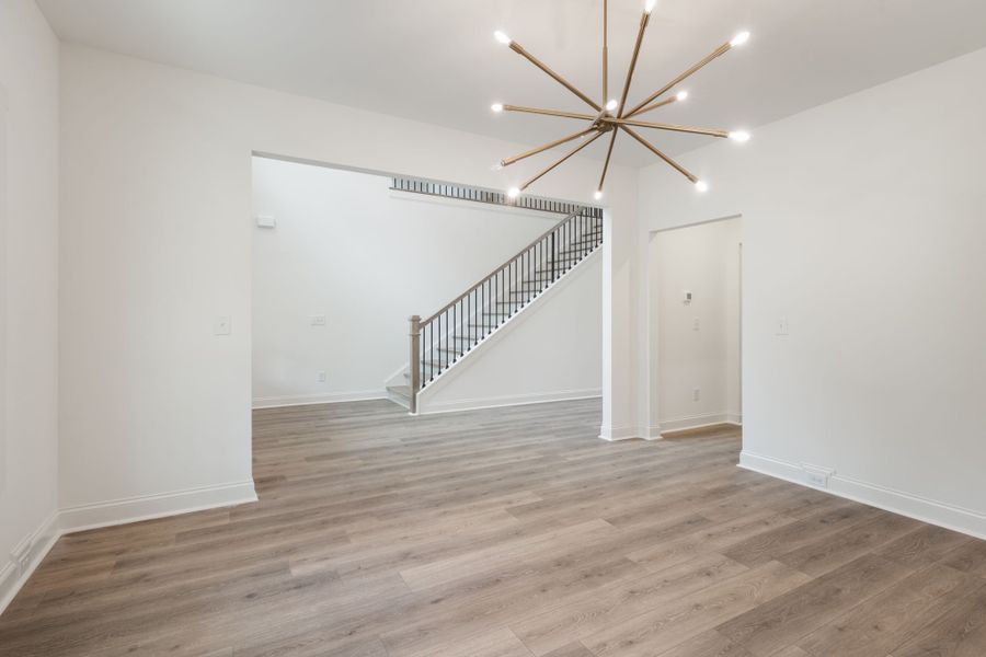 Spacious, unfurnished interior of a new home in Mill Race Road, Thomaston (Image 24). Spacious, unfurnished interior of a new home in Mill Race Road, Thomaston (Image 24).
