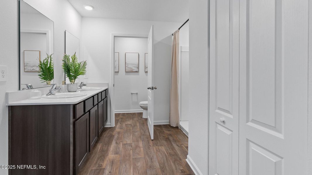 Furnished interior view inside a new home in The Arbors, Jacksonville (Image 3).