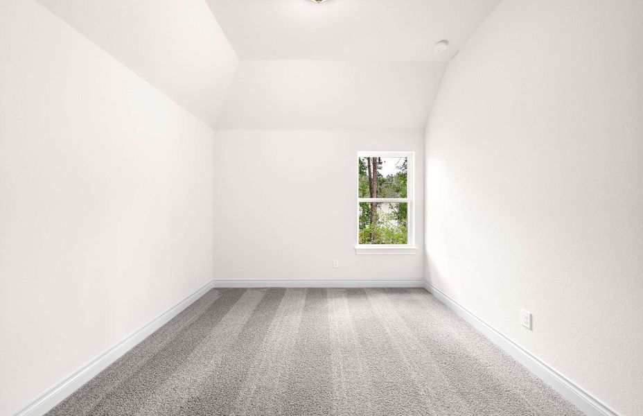 Representative unfurnished interior of a home built from the 4094 by Ravenna Homes in Artavia 70′, Conroe (Image 61).