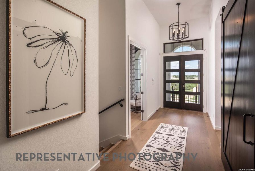 Furnished interior view inside a new home in Hallie's Cove, Schertz (Image 13).