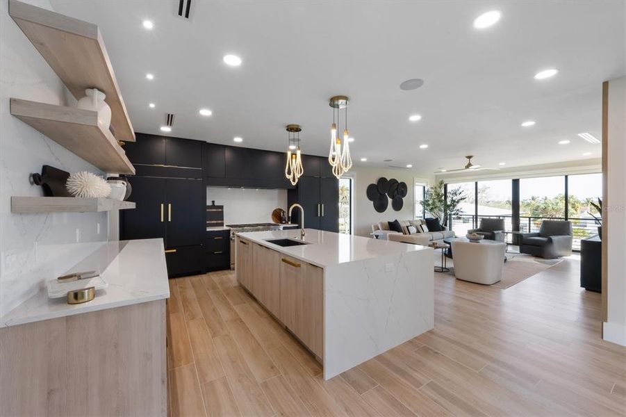 Furnished interior view inside a new home in , Sarasota (Image 11).