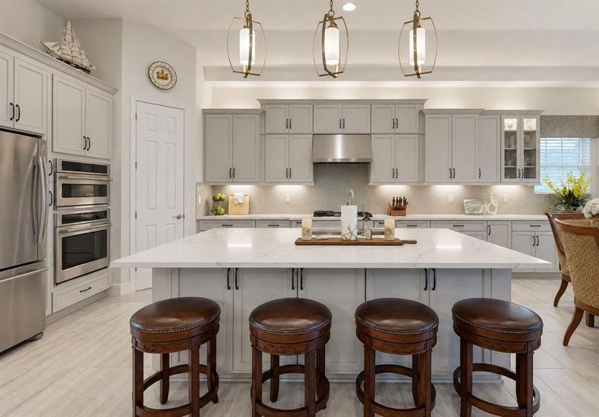 Furnished interior view inside a new home in , Apollo Beach (Image 57).