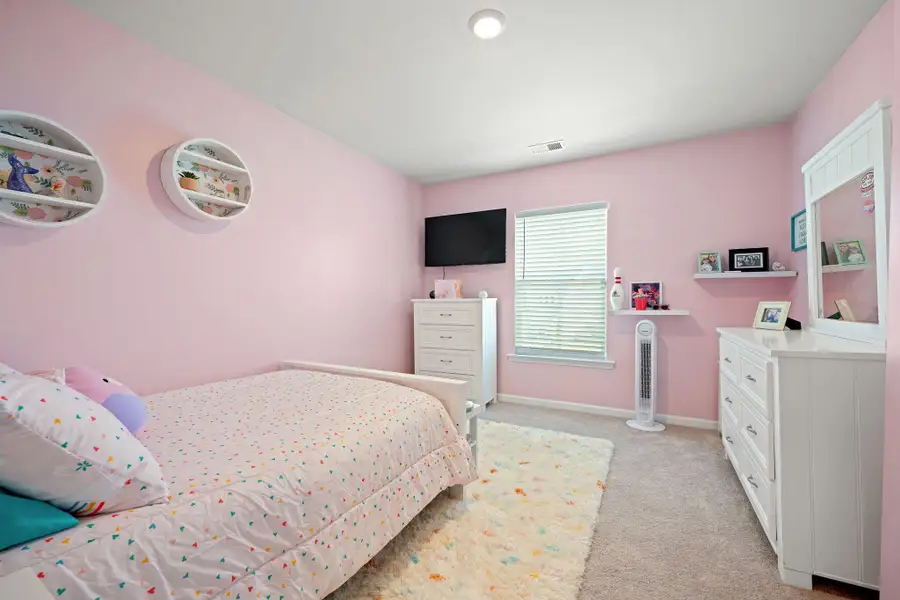 Furnished interior view inside a new home in Cypress Preserve: Juniper Collection, Moncks Corner (Image 17).