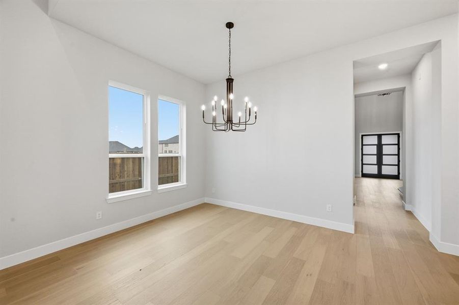 Spacious, unfurnished interior of a new home in Star Trail: 55ft. lots, Prosper (Image 19).