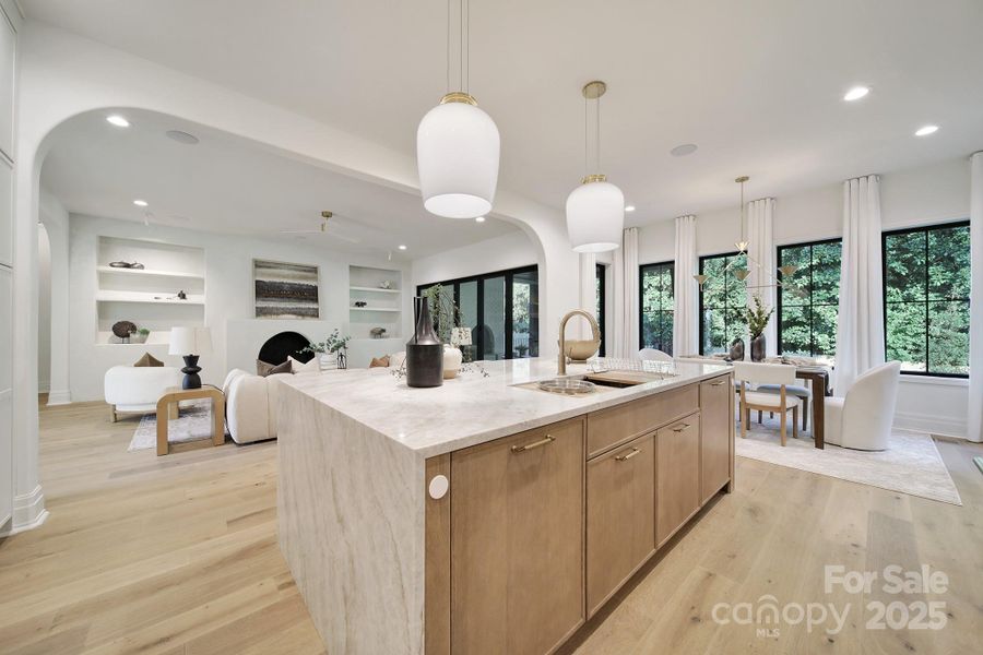 Furnished interior view inside a new home in , Charlotte (Image 28). Furnished interior view inside a new home in , Charlotte (Image 28).