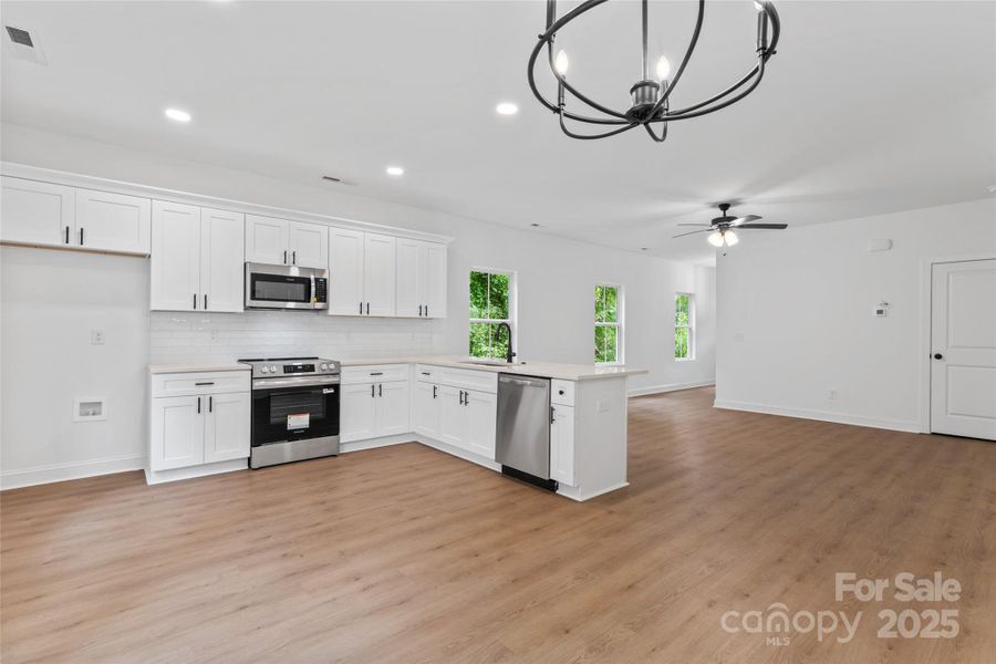 Furnished interior view inside a new home in , Rock Hill (Image 8).
