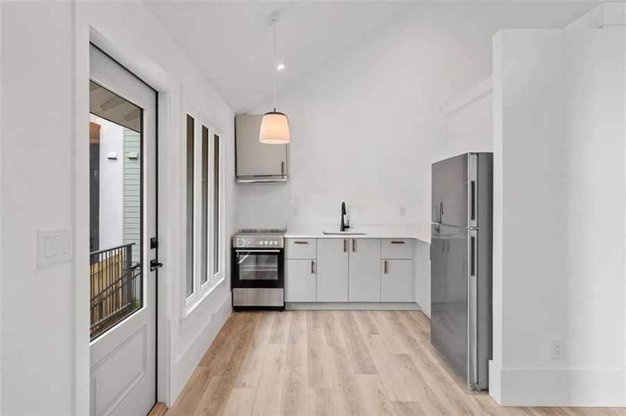 Furnished interior view inside a new home in , Atlanta (Image 15).