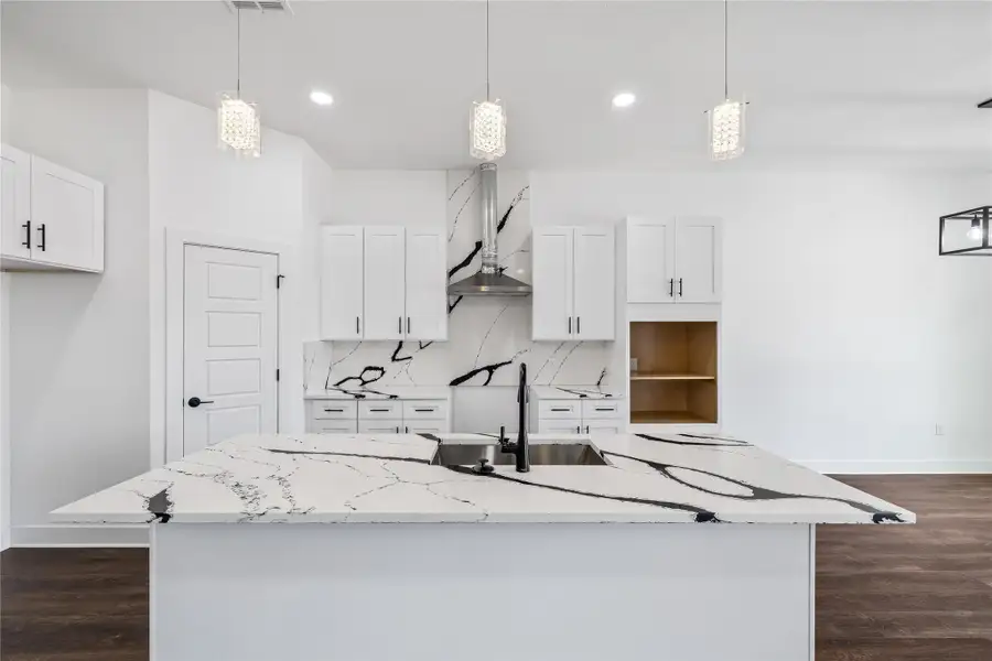 Furnished interior view inside a new home in , Dale (Image 10).