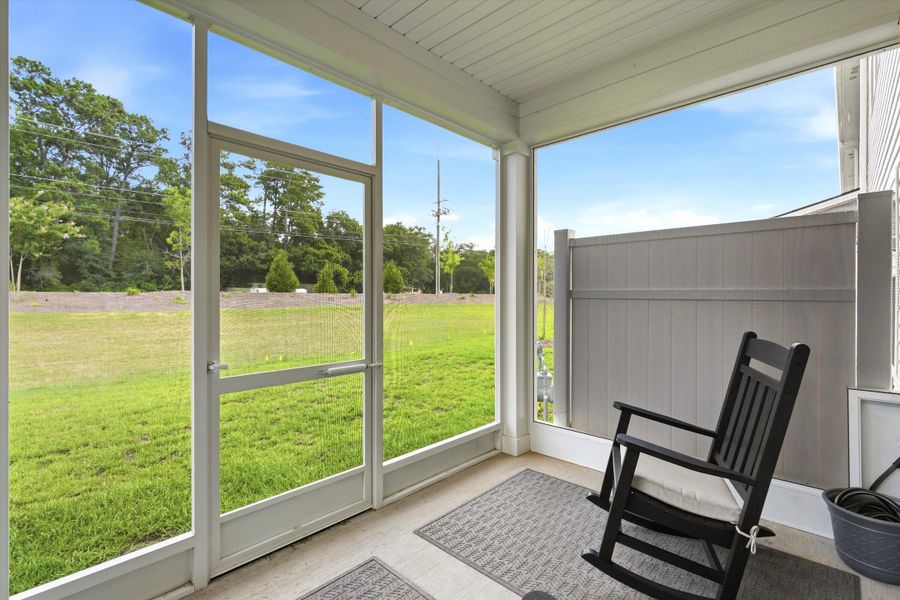 Exterior details and patio area of a home in , Summerville (Image 4). Exterior details and patio area of a home in , Summerville (Image 4).