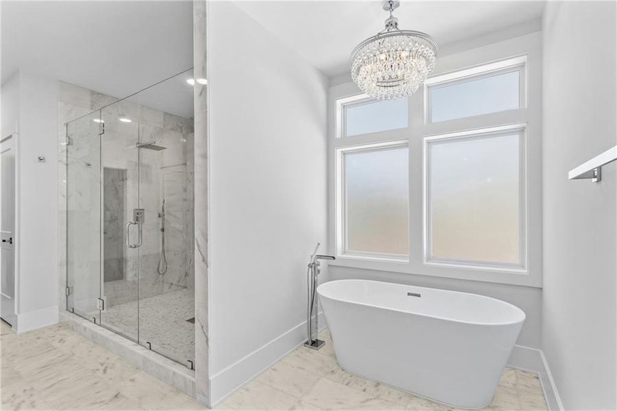 Furnished interior view inside a new home in , Alpharetta (Image 8).