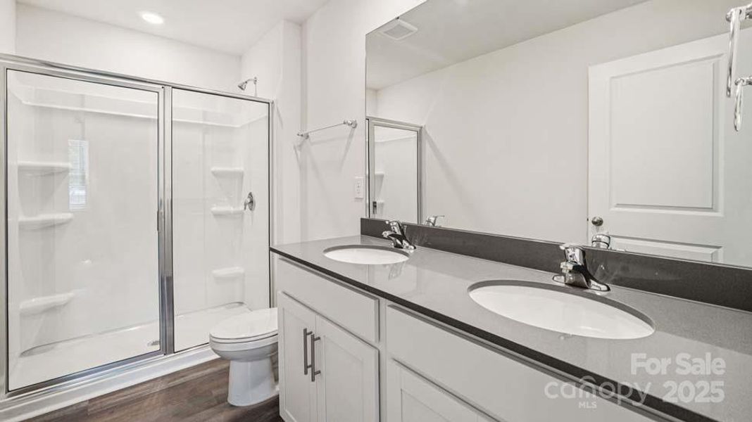 Furnished interior view inside a new home in Mallard Creek Townhomes, Charlotte (Image 4). Furnished interior view inside a new home in Mallard Creek Townhomes, Charlotte (Image 4).