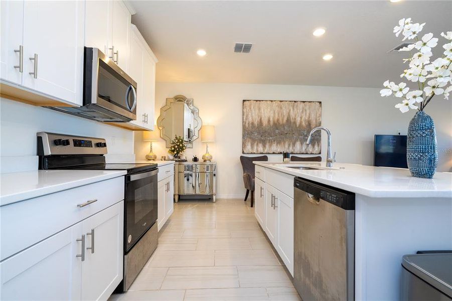 Furnished interior view inside a new home in , St. Cloud (Image 32). Furnished interior view inside a new home in , St. Cloud (Image 32).