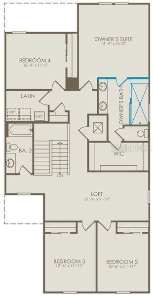 Floor Plan - Floor Two