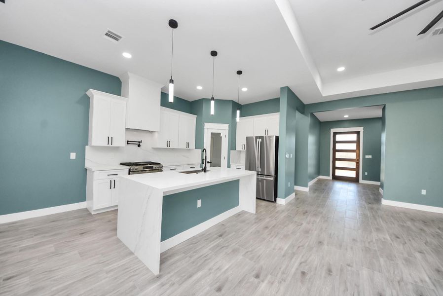 Furnished interior view inside a new home in , Pasadena (Image 12).