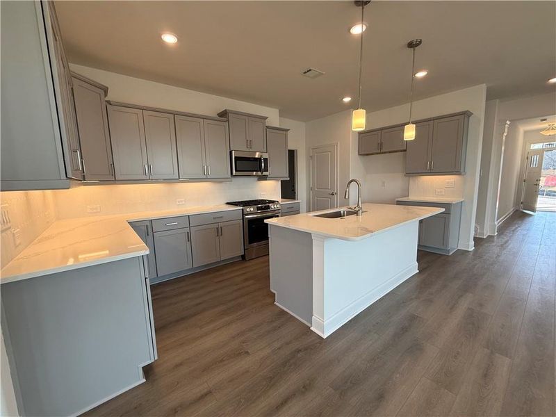 Furnished interior view inside a new home in , Hiram (Image 9).