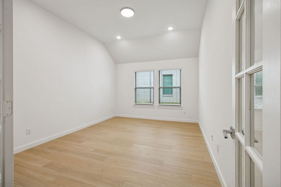 Home Office in the Gilmour II home plan by Trophy Signature Homes – REPRESENTATIVE PHOTO (sterling)