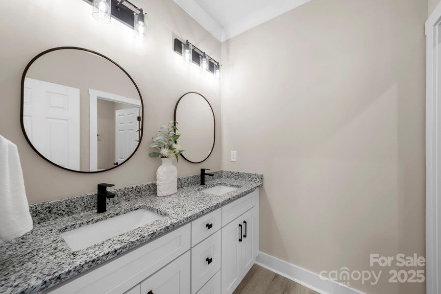 Furnished interior view inside a new home in , Albemarle (Image 9). Furnished interior view inside a new home in , Albemarle (Image 9).