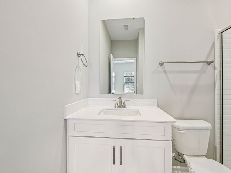 Furnished interior view inside a new home in Watkins Glen, Raleigh (Image 6). Furnished interior view inside a new home in Watkins Glen, Raleigh (Image 6).