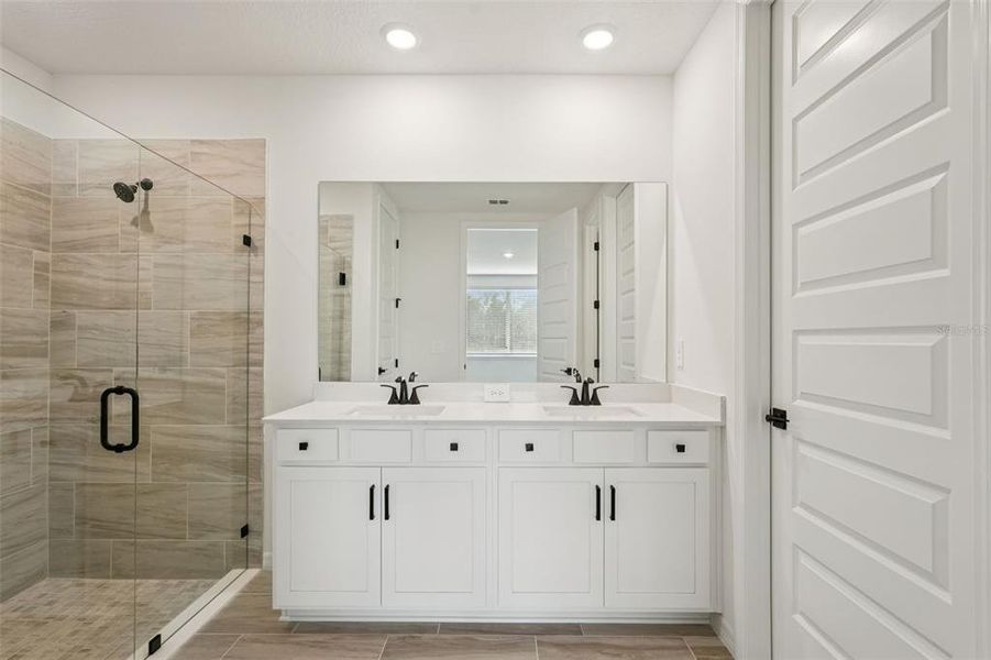 Furnished interior view inside a new home in Oakfield Trails - Signature Series, Parrish (Image 5).