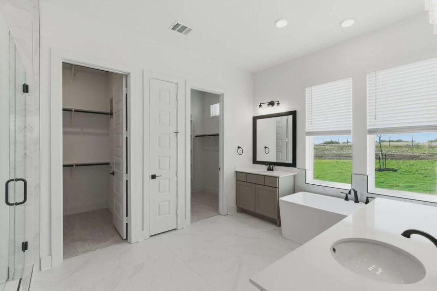 Image 9 representing the Malibu by Chesmar Homes in Sienna Lakes, San Antonio, TX.