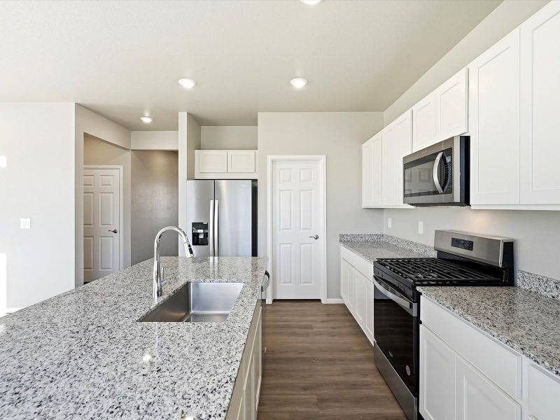 Furnished interior view inside a new home in Westgate, Greeley (Image 3).