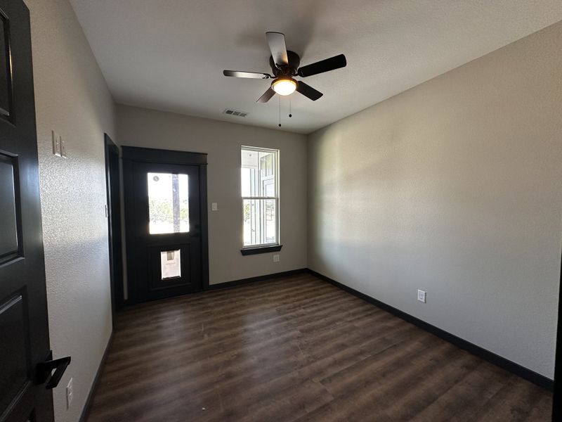 Construction in progress for homes built from the Zephyer 1 by Zeal Home Builders in Saddle Crest Estates, Weatherford, TX (Image 14).