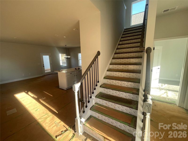 In-progress construction of a new home in Arbor Village, Matthews, NC (Image 28).