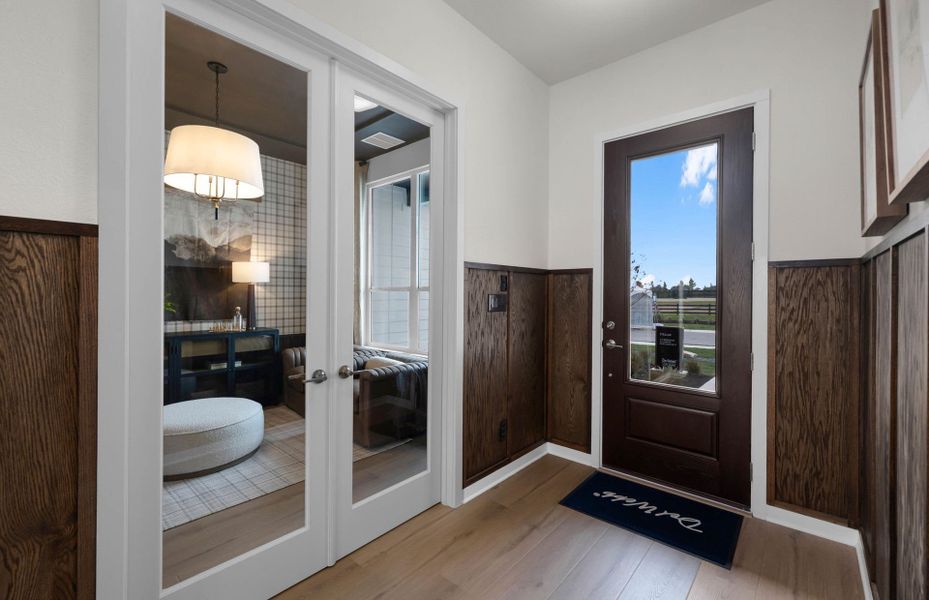 Representative furnished interior of a home built from the Stellar by Del Webb in Del Webb Austin at Lost Pines, Bastrop (Image 11).