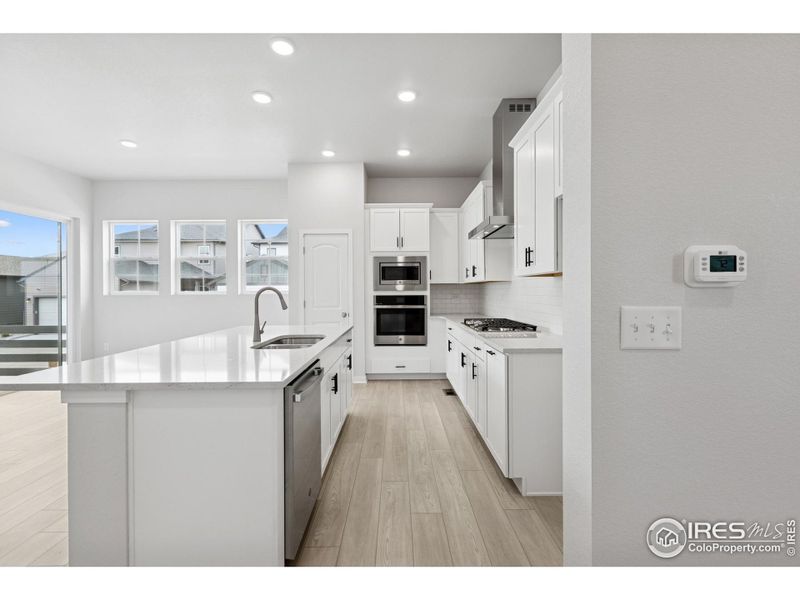 Furnished interior view inside a new home in Kinston Cottage, Loveland (Image 11).