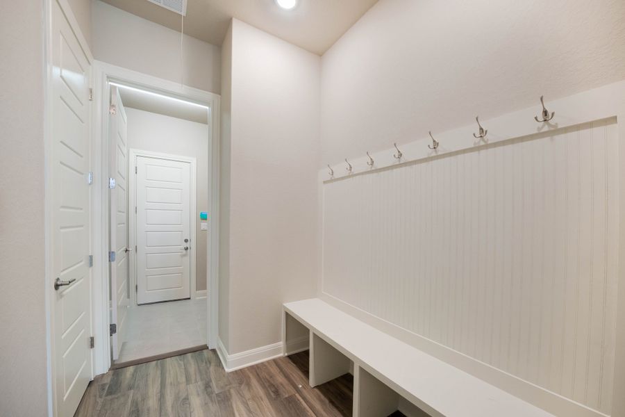 Representative unfurnished interior of a home built from the The Davinci by Whitestone Custom Homes in Johnson Ranch, Bulverde (Image 53).