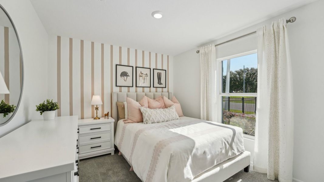 Furnished interior view inside a new home in Oakfield Lakes, Parrish (Image 23). Furnished interior view inside a new home in Oakfield Lakes, Parrish (Image 23).