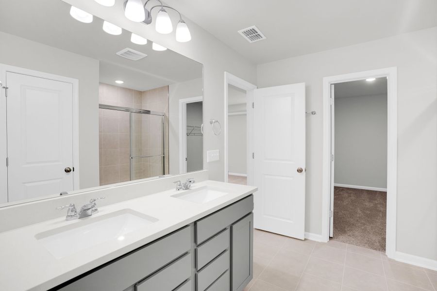 Furnished interior view inside a new home in Carriage Estates, Lexington (Image 6).