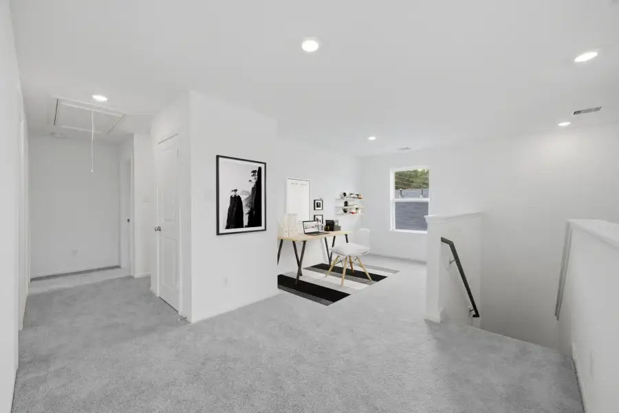Furnished interior view inside a new home in Newport Grove 50s, Crosby (Image 10).