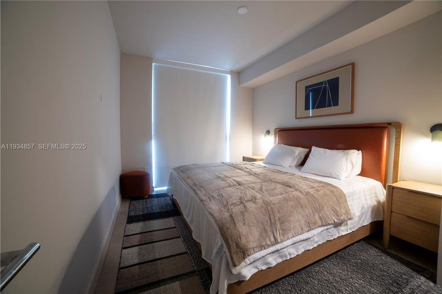 Furnished interior view inside a new home in , Miami (Image 10).