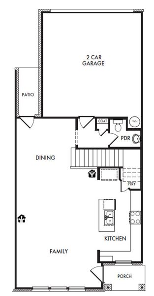 2D floor plan layout for the Caddo by Impression Homes in Timber Ridge, Corinth, TX (Image 3). 2D floor plan layout for the Caddo by Impression Homes in Timber Ridge, Corinth, TX (Image 3).