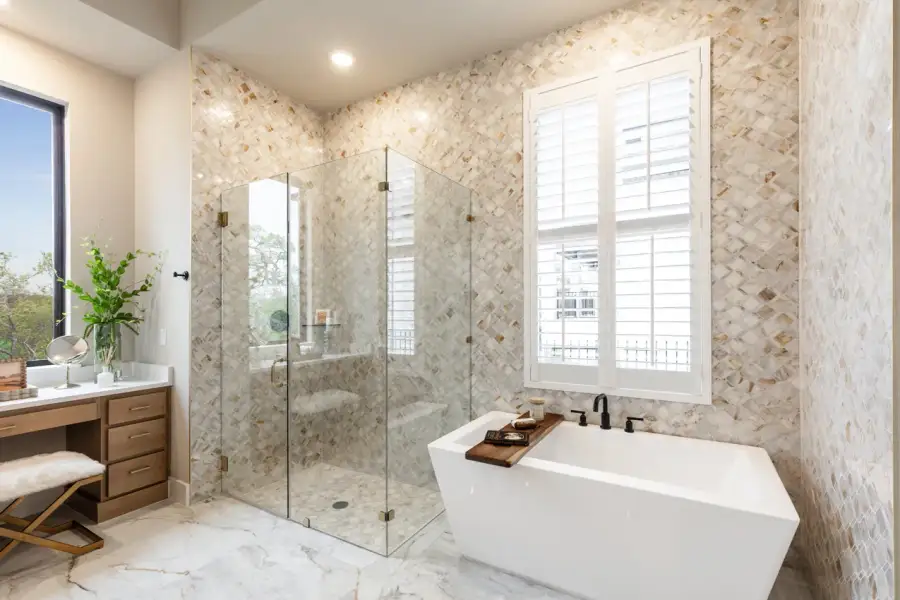 Representative Primary Bathroom - some options shown