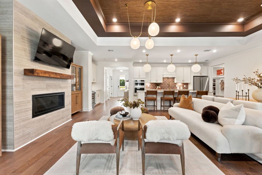 Representative furnished interior of a home built from the Stardom by Del Webb in Del Webb Ocean Isle Beach, Shallotte (Image 28).