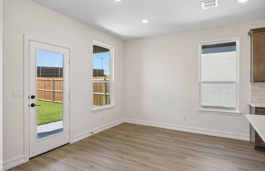 Spacious, unfurnished interior of a new home in Rosemary Fields, Godley (Image 15). Spacious, unfurnished interior of a new home in Rosemary Fields, Godley (Image 15).