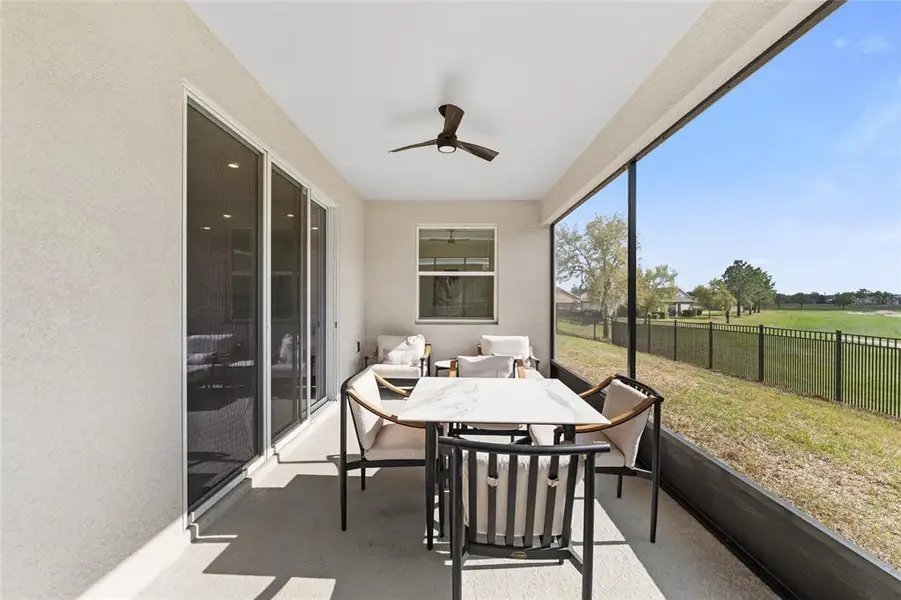 Exterior details and patio area of a home in , Ocala (Image 4).