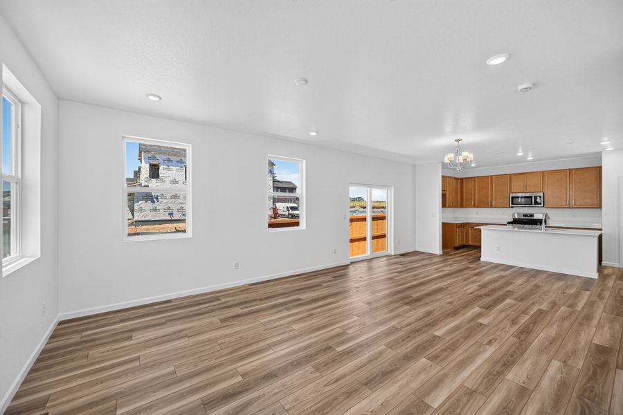 Spacious, unfurnished interior of a new home in Sky Ranch, Watkins (Image 10). Spacious, unfurnished interior of a new home in Sky Ranch, Watkins (Image 10).