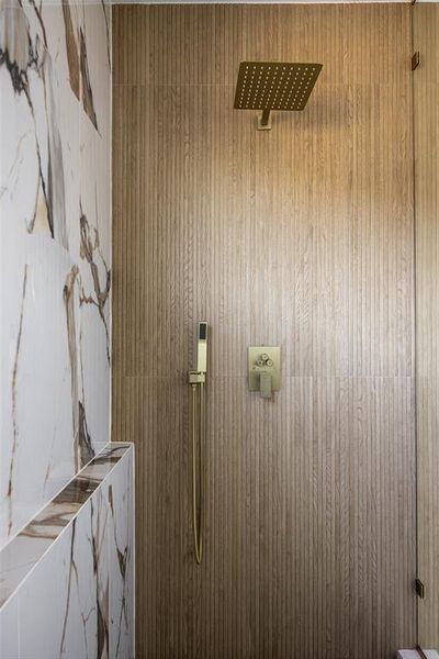 Close-up of interior finishes inside a home in , Dallas (Image 19).